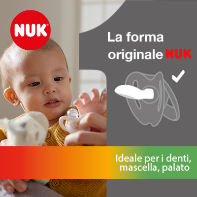 NUK IL SUCCHIETTO ORTODONTICO