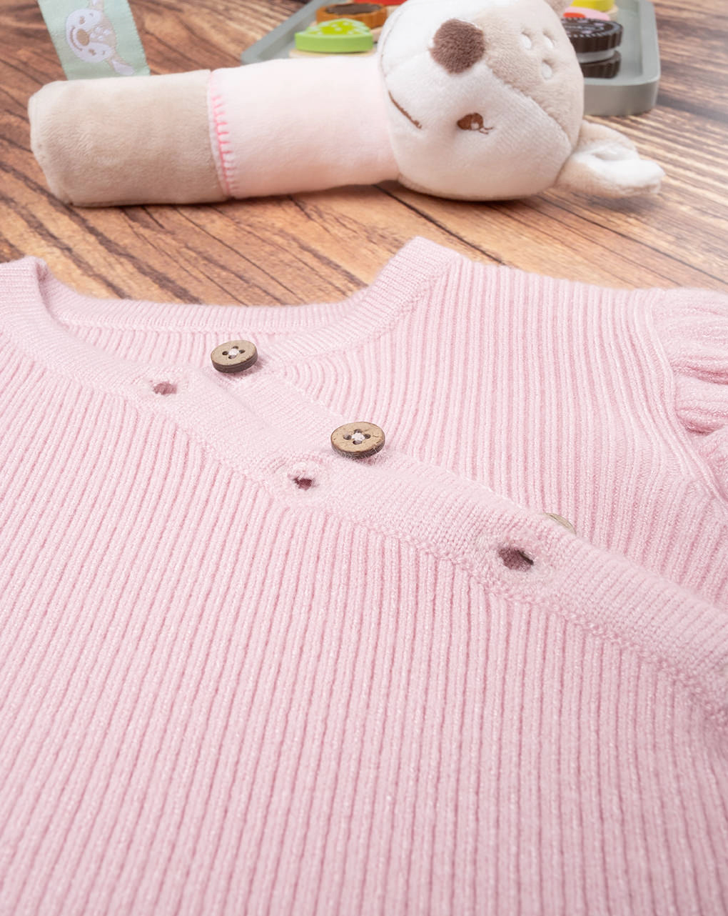 Tutina tricot bimba rosa - Prénatal