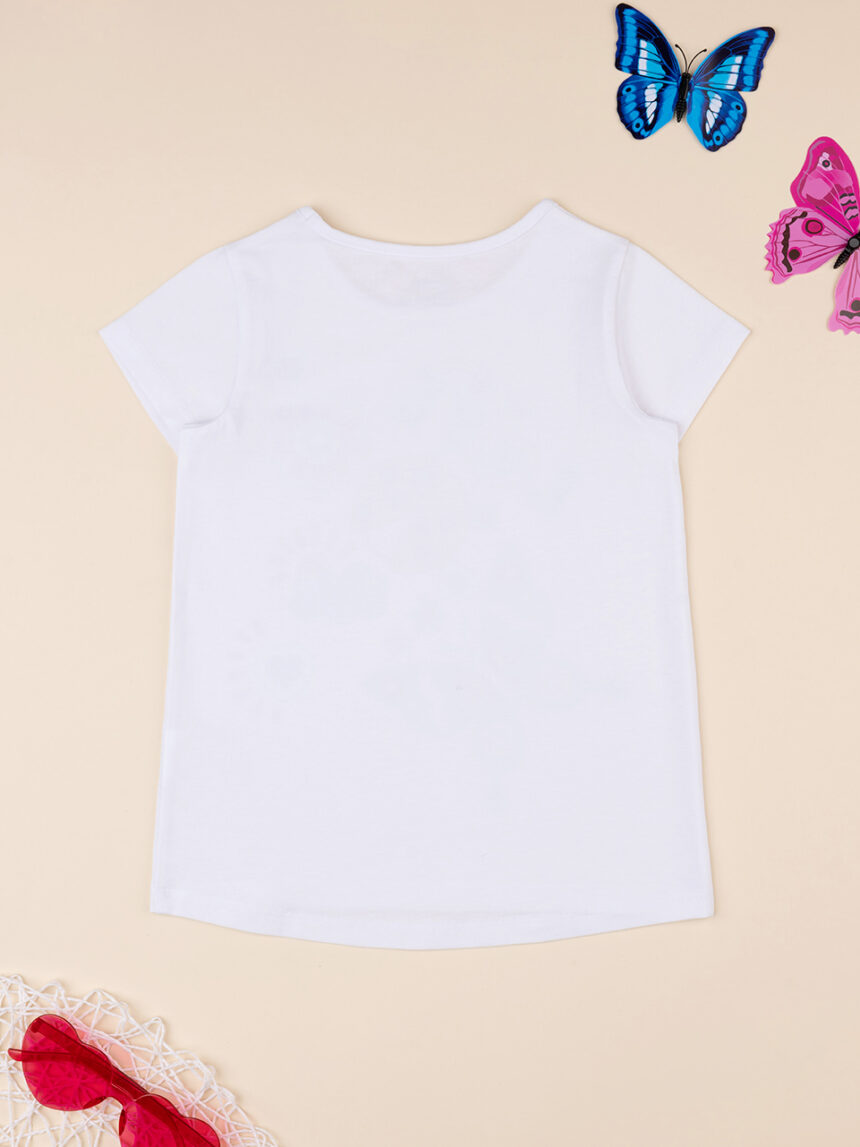 T-shirt maniche corte bambina con stampa - Prénatal