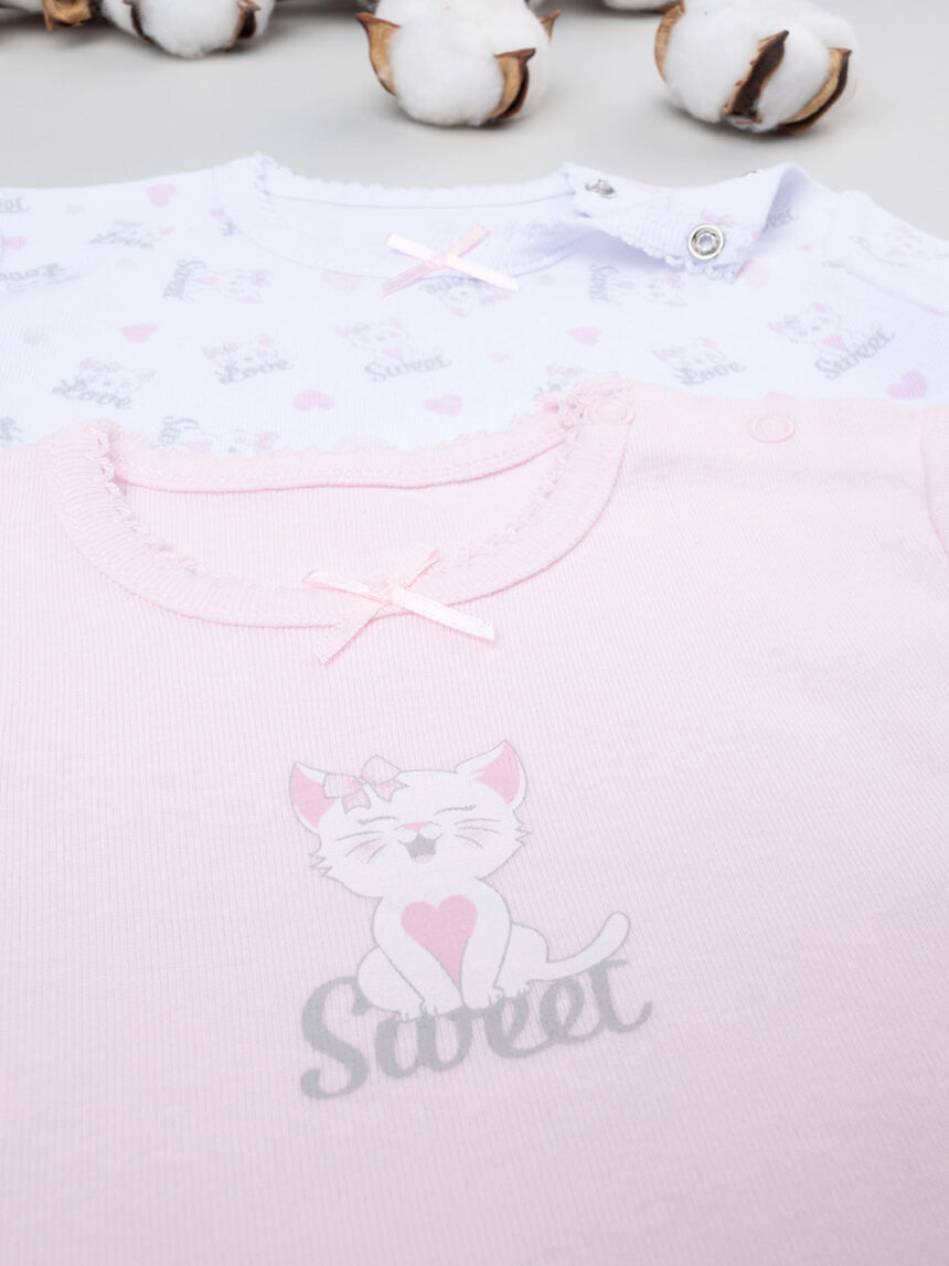 Pack 2 body bimba organic cotton - Prénatal