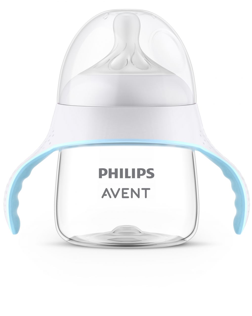 Bicchiere evolutivo con tettarella a risposta naturale da 150 ml 6m+ | senza bpa - philips avent - Philips Avent