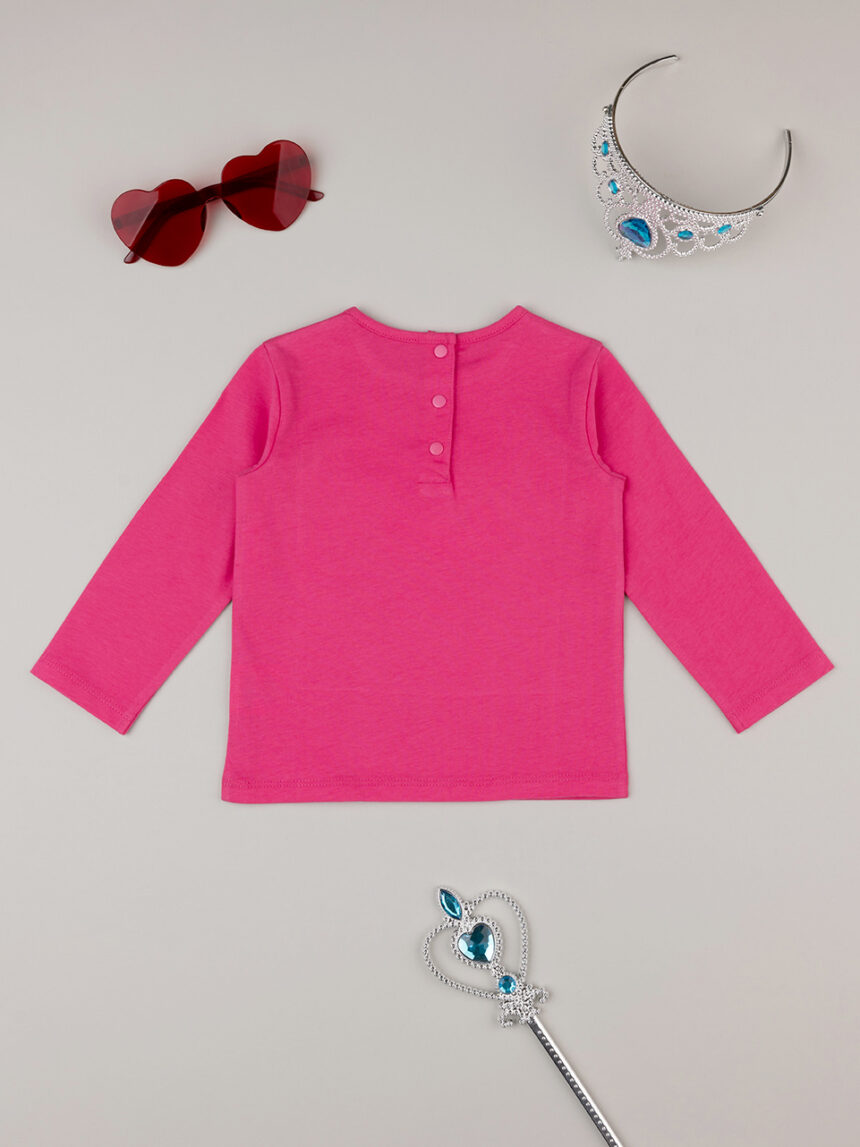 T-shirt bimba fuxia "unicorno" - Prénatal