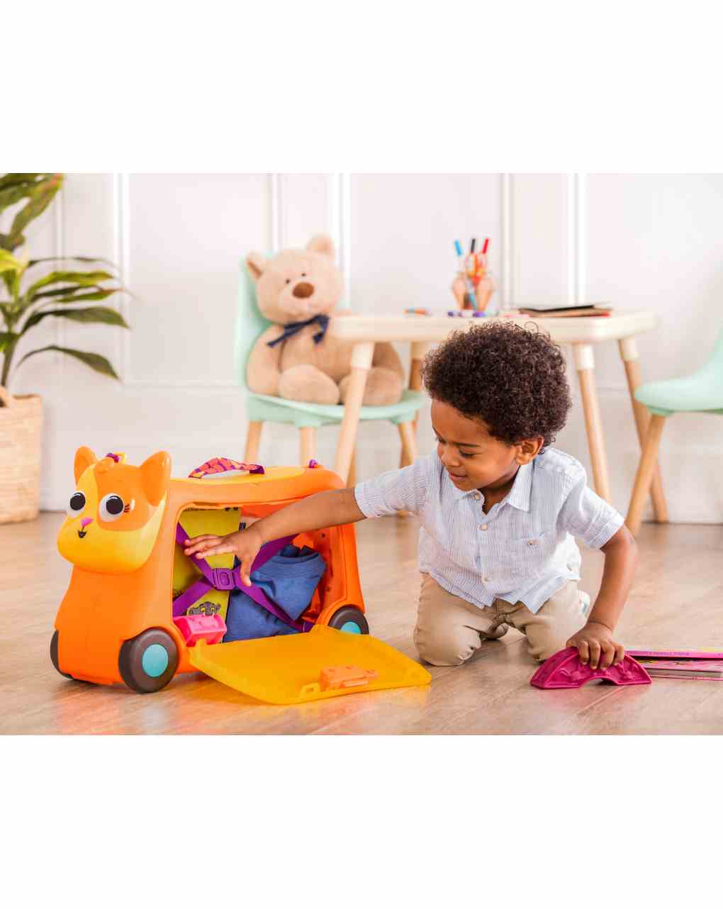 Gogo ride-on lolo kid suitcase 2+ anni - b. toys - B. TOYS