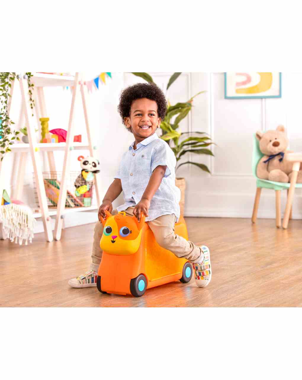 Gogo ride-on lolo kid suitcase 2+ anni - b. toys - B. TOYS