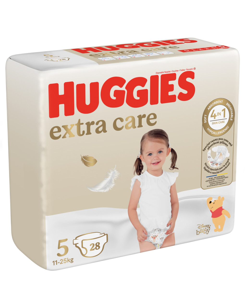 Pannolini extra care tg. 5 (11-25 kg) - 28 pezzi - huggies - Huggies