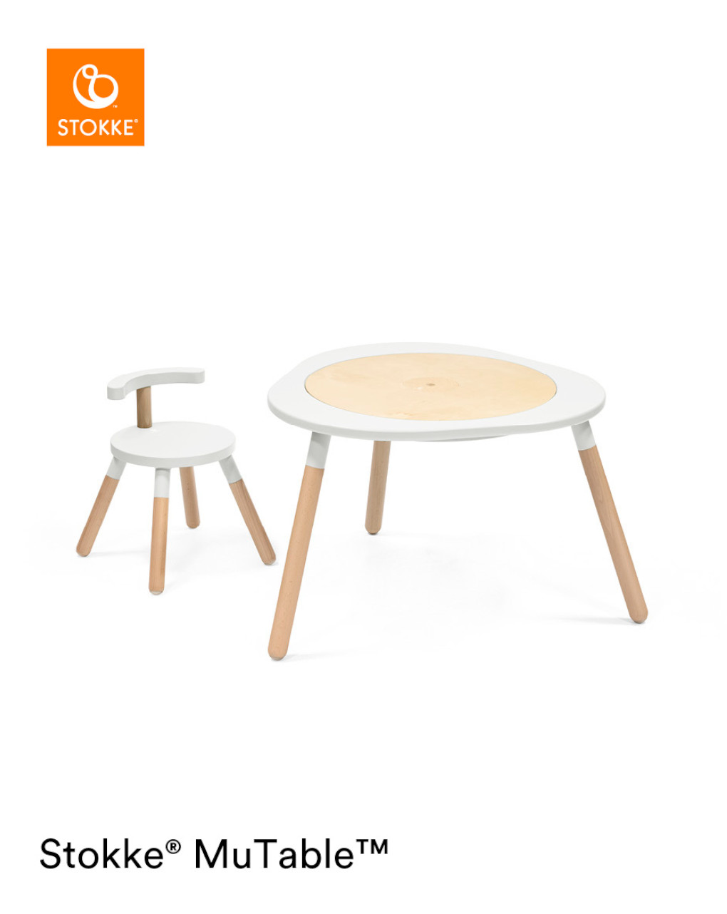 Tavolo da gioco stokke® mutable™ v2 white - Stokke