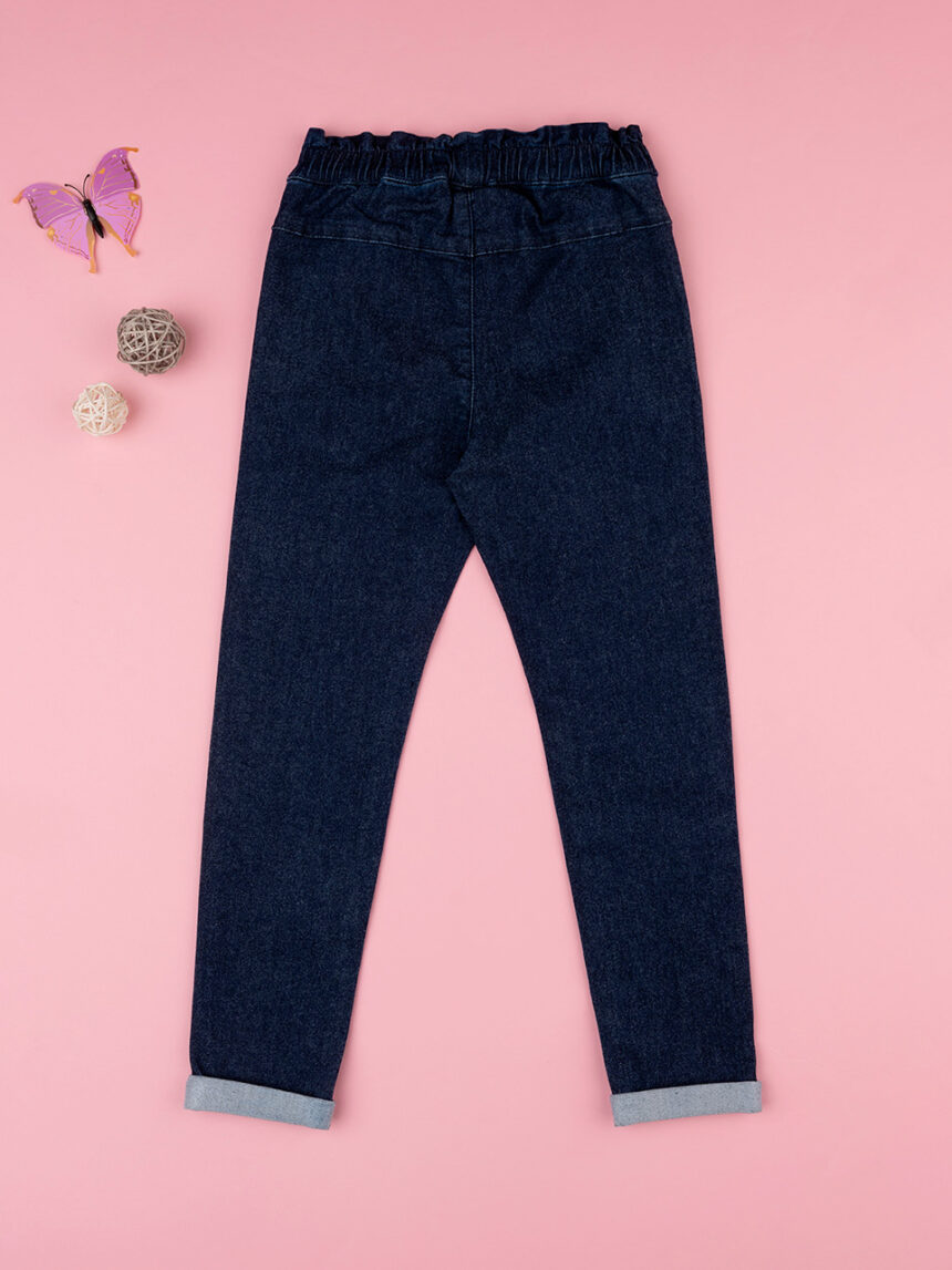 Pantalone denim bimba "cuori" - Prénatal