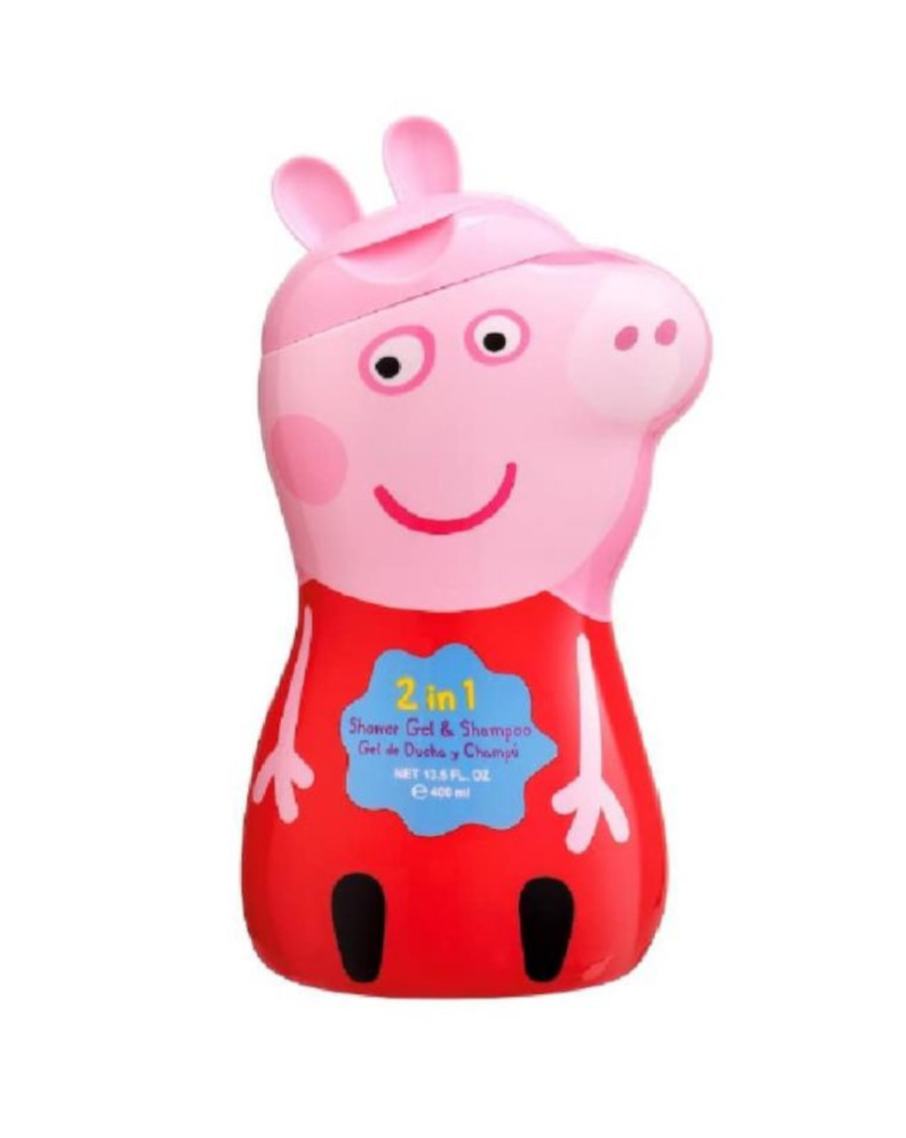 Gel doccia peppa pig  figura 2d - 2in1 - ml400 - Peppa Pig