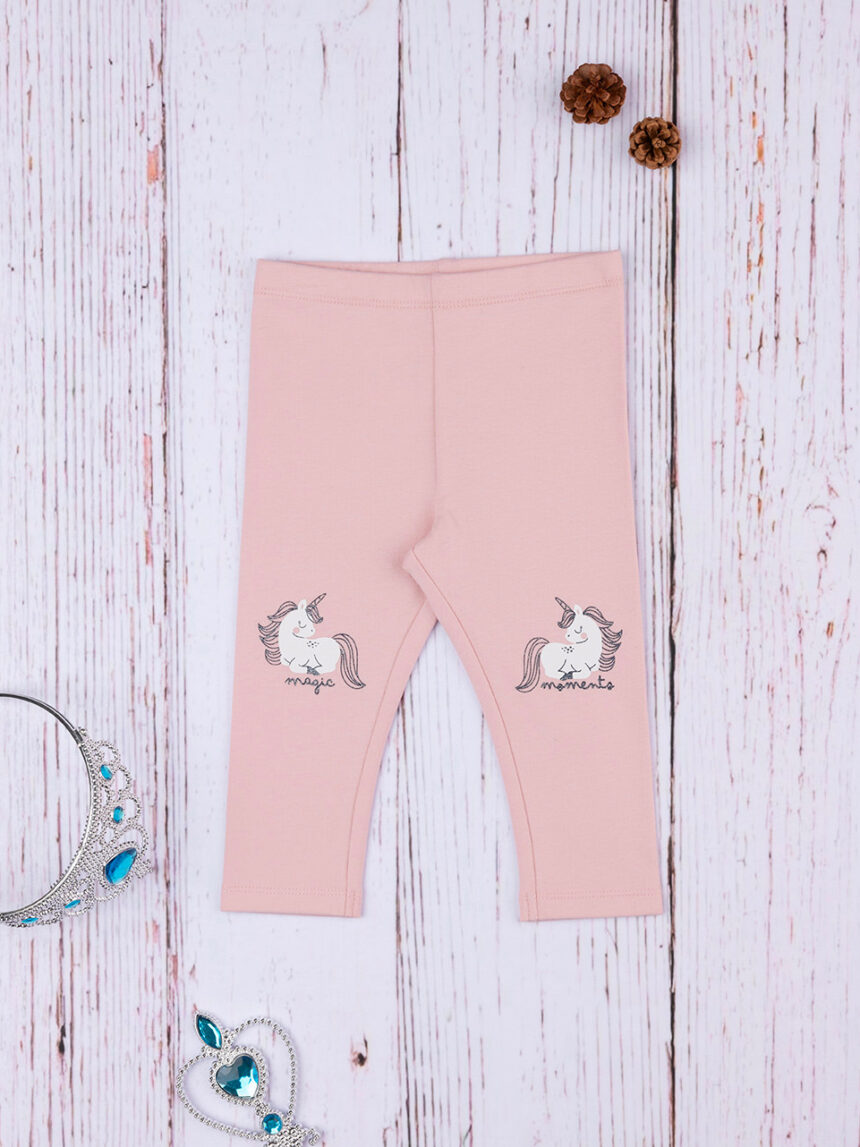 Legging felpato bimba rosa - Prénatal