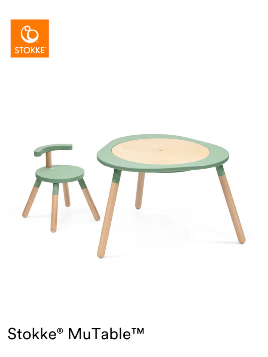 Tavolo da gioco stokke® mutable™ v2 clover green - Stokke