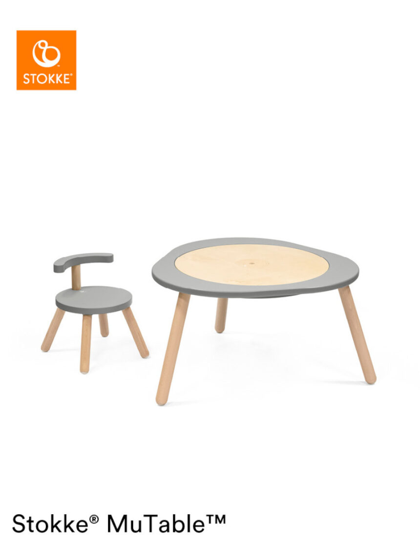 Tavolo da gioco stokke® mutable™ v2 storm grey - Stokke
