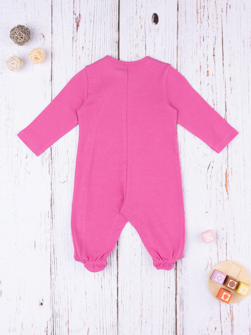 Tutina bimba rosa "mamma e papà" - Prénatal