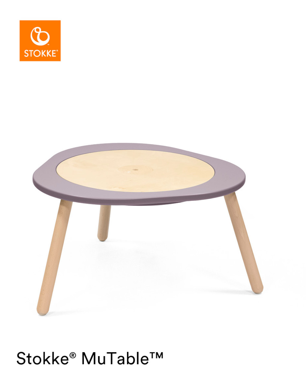 Tavolo da gioco stokke® mutable™ v2 lilac