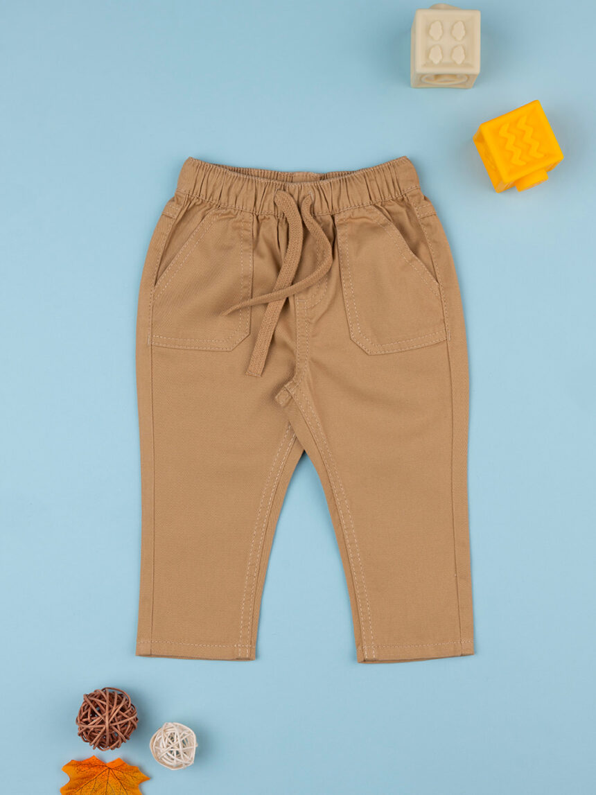 Pantalone twill bimbo beige - Prénatal