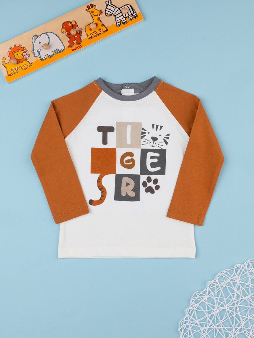 T-shirt bimbo "tiger" - Prénatal