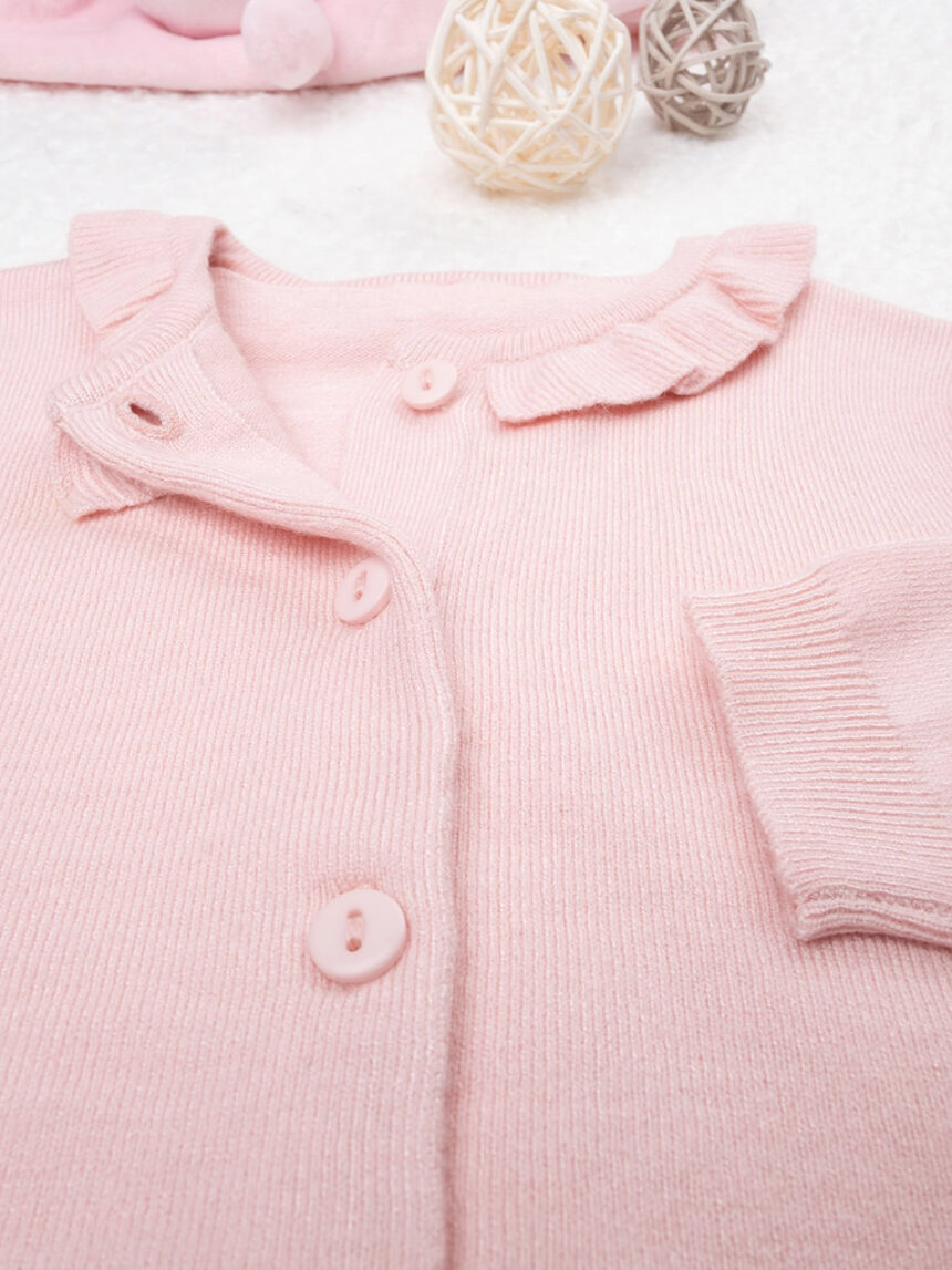 Cardigan tricot bimba rosa - Prénatal