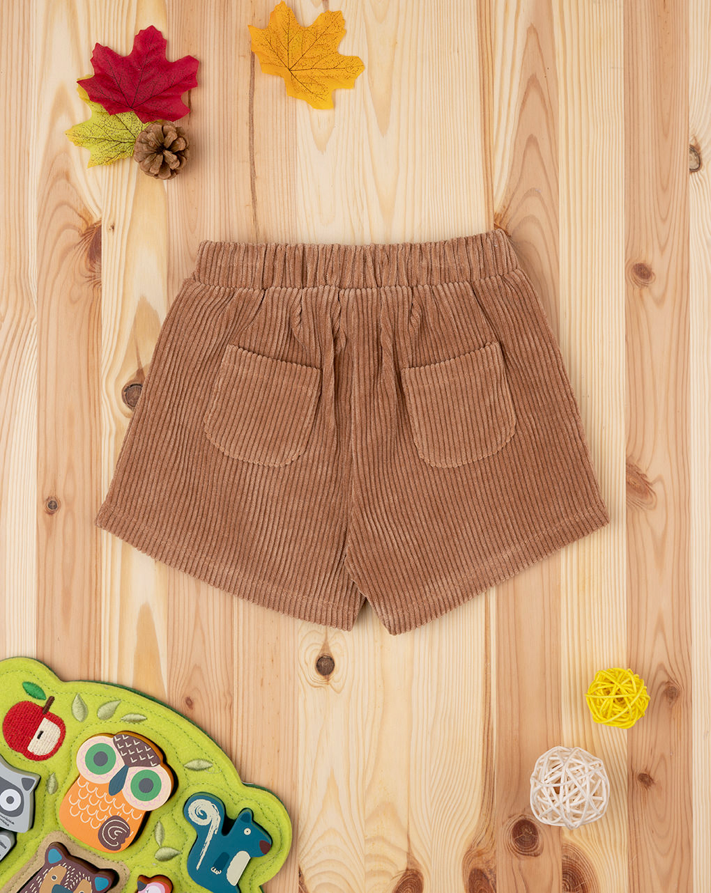 Short finta gonna bimba marrone - Prénatal