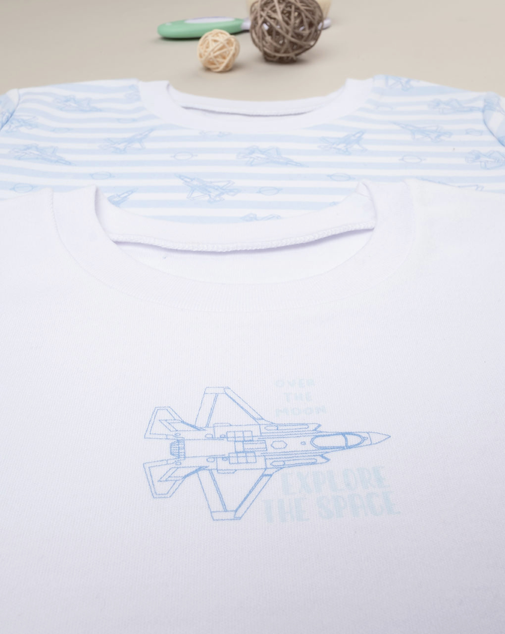 Pack 2 t-shirt bimbo organic cotton - Prénatal