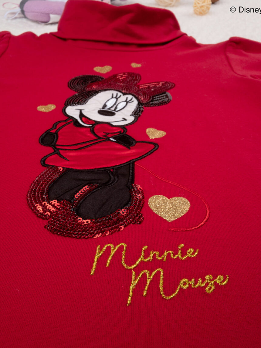 Lupetto bimba rosso "minnie" - Prénatal