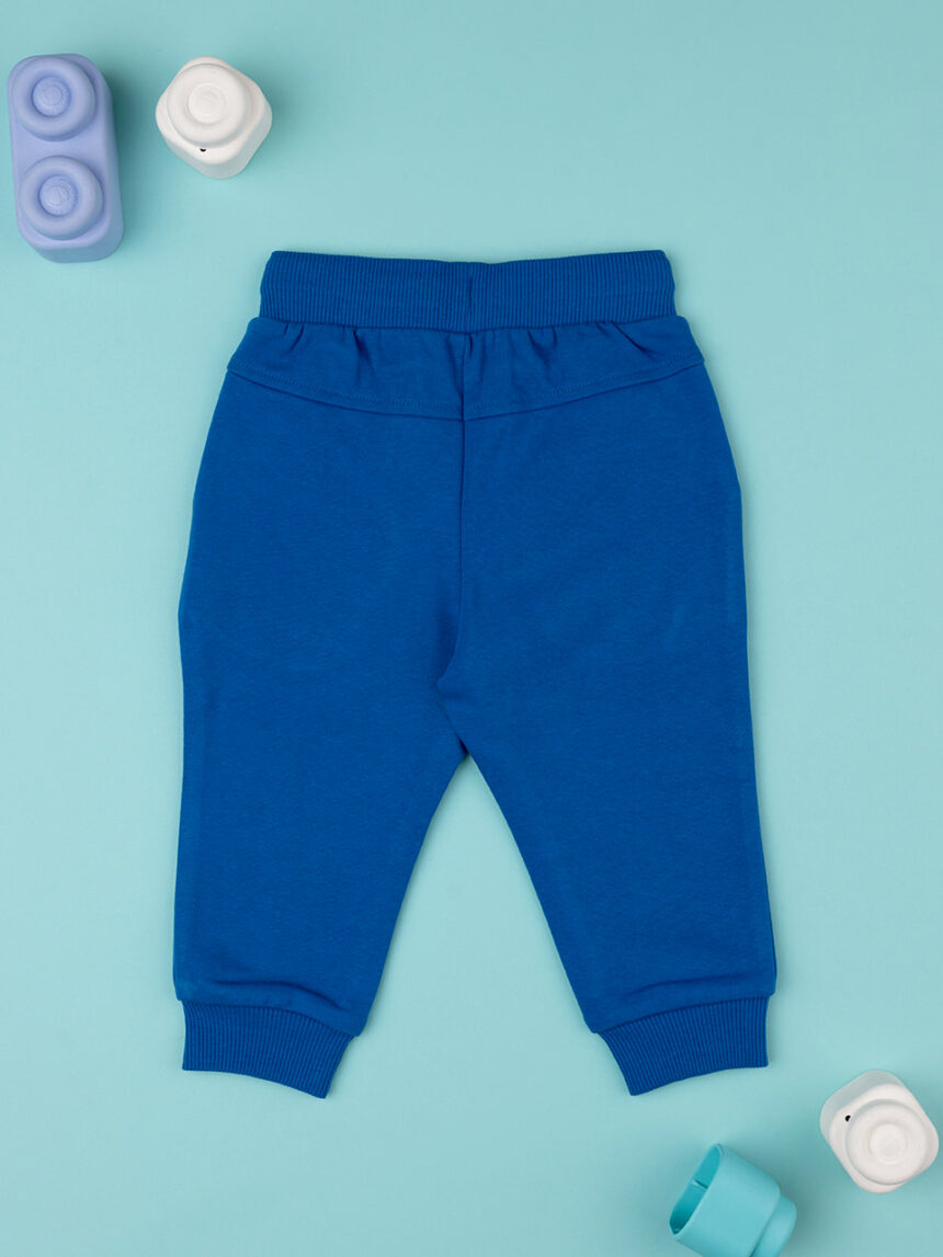 Pantalone french terry bimbo blu - Prénatal