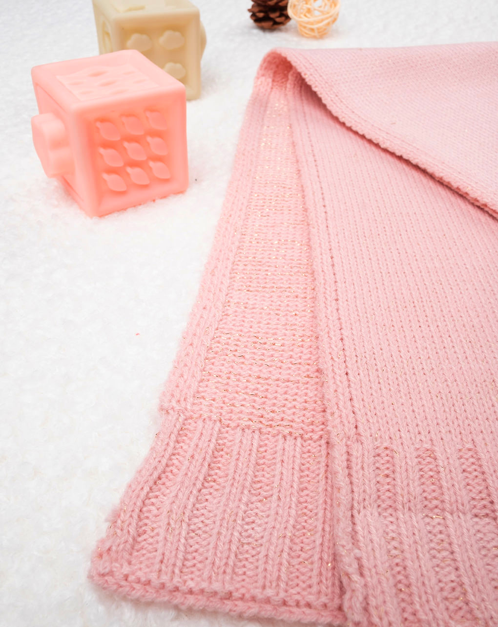 Sciarpa tricot bimba rosa - Prénatal