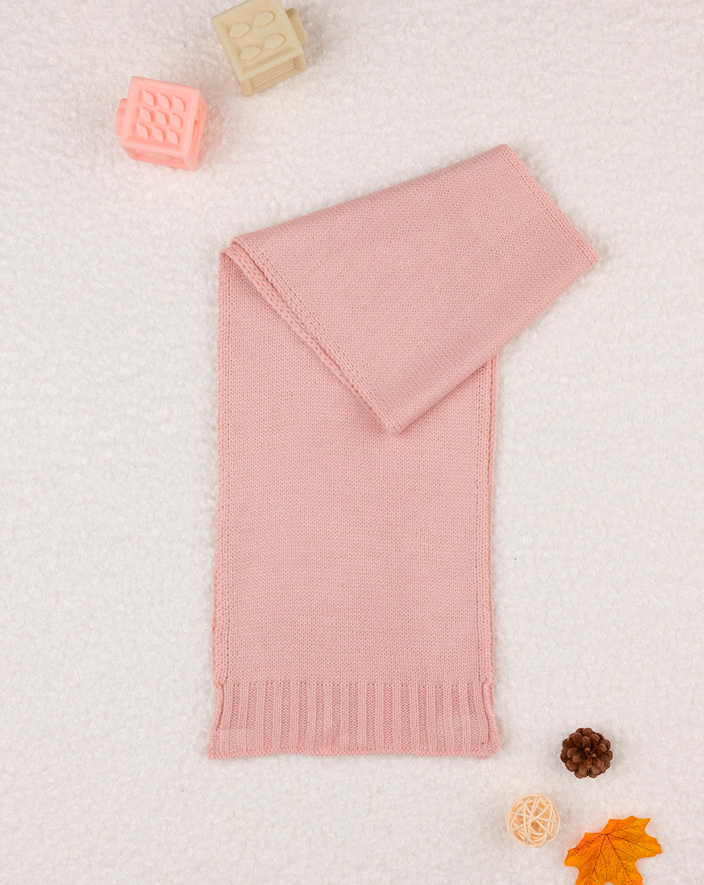 Sciarpa tricot bimba rosa - Prénatal