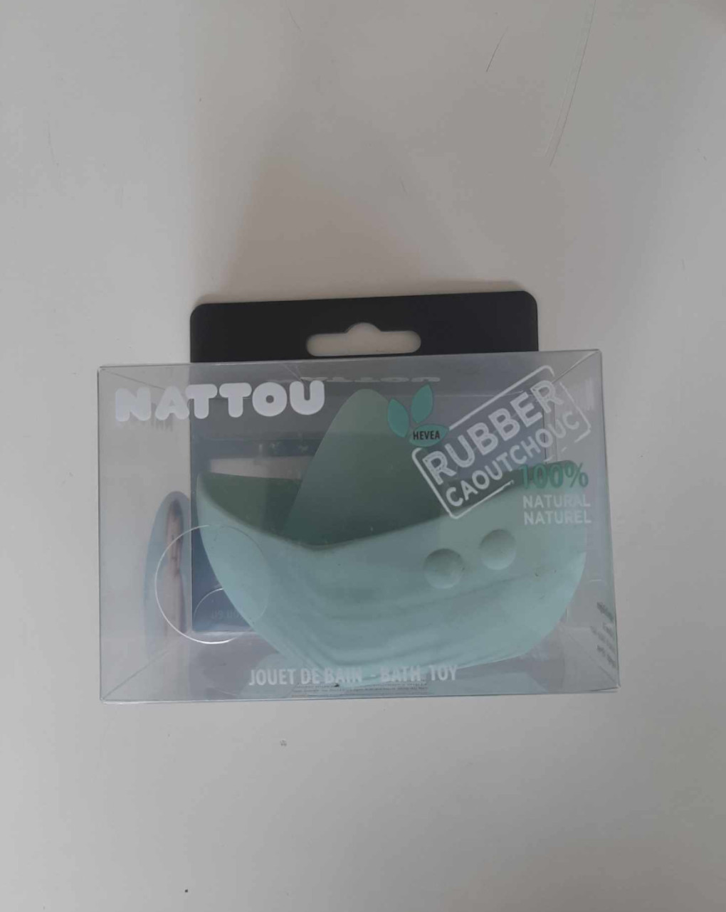 Barchetta azzurra (caucciù) - nattou - Nattou