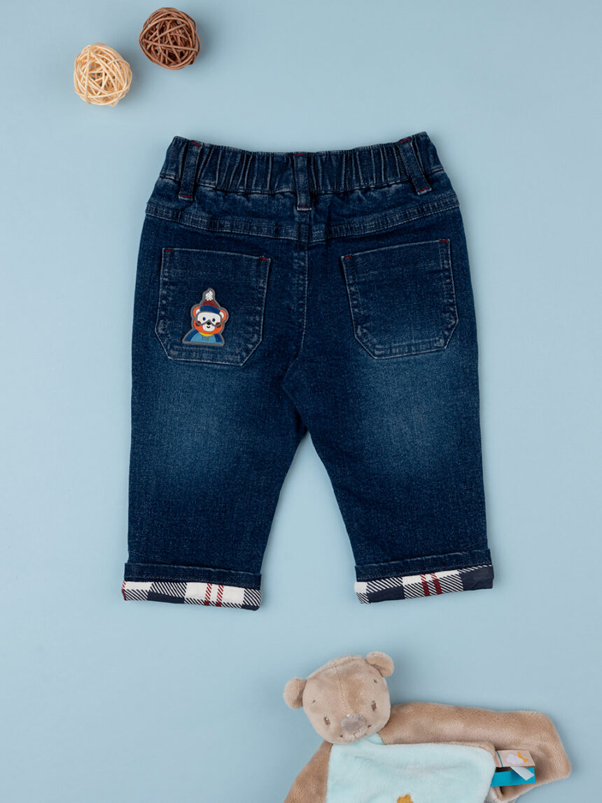 Pantaloni bimbo denim scuro - Prénatal
