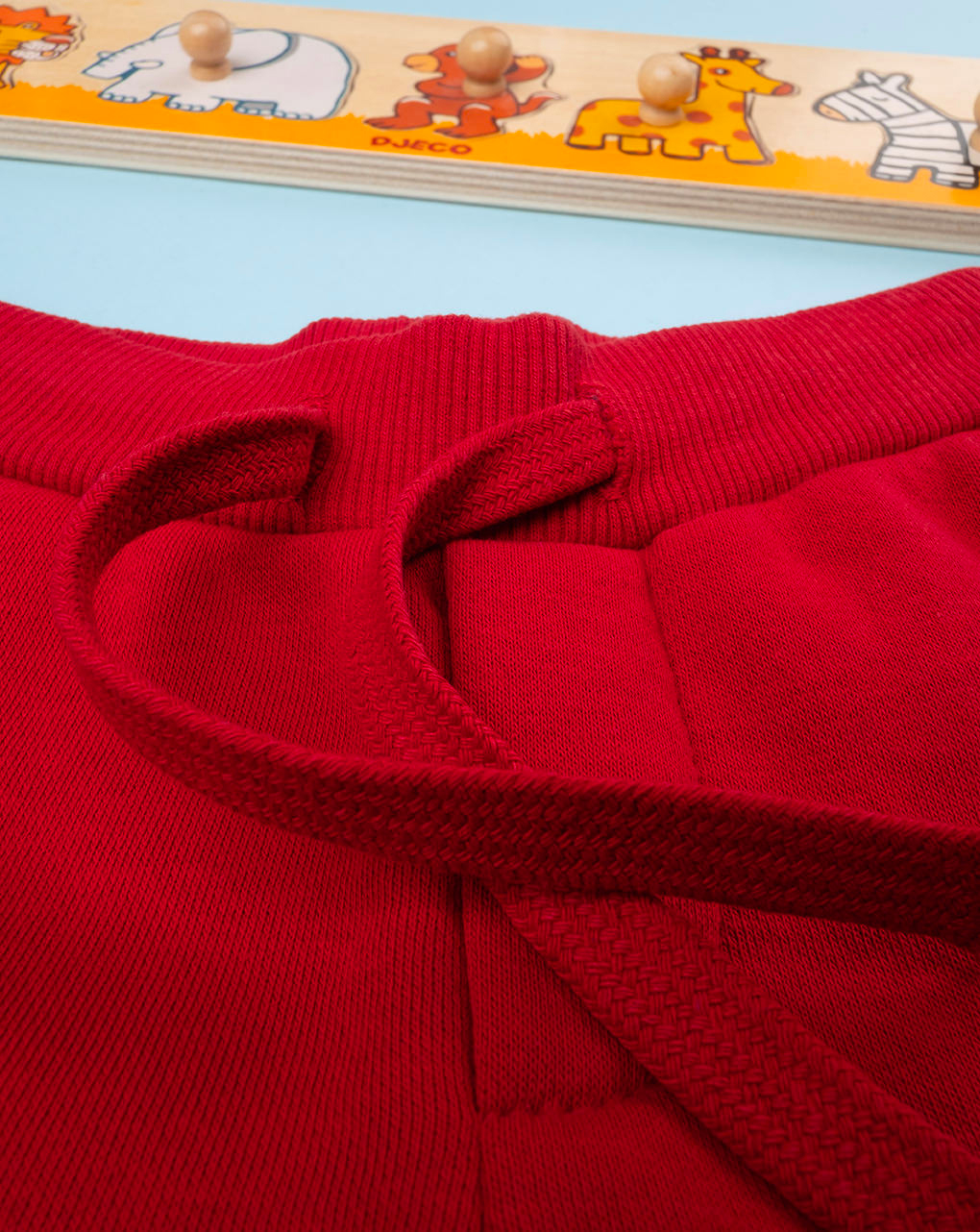 Pantalone felpato bimbo rosso - Prénatal