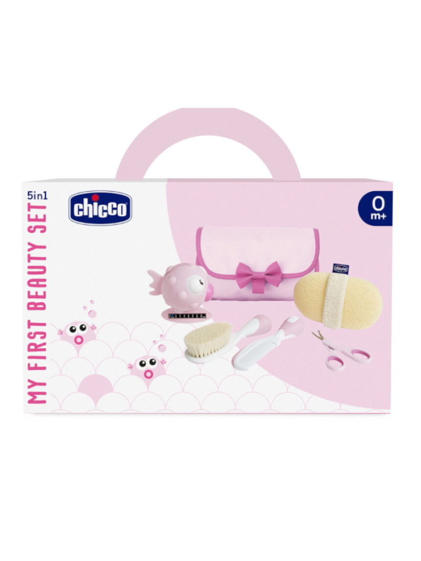 Set igiene 5in1 my first beauty rosa 0m+ - chicco - Chicco