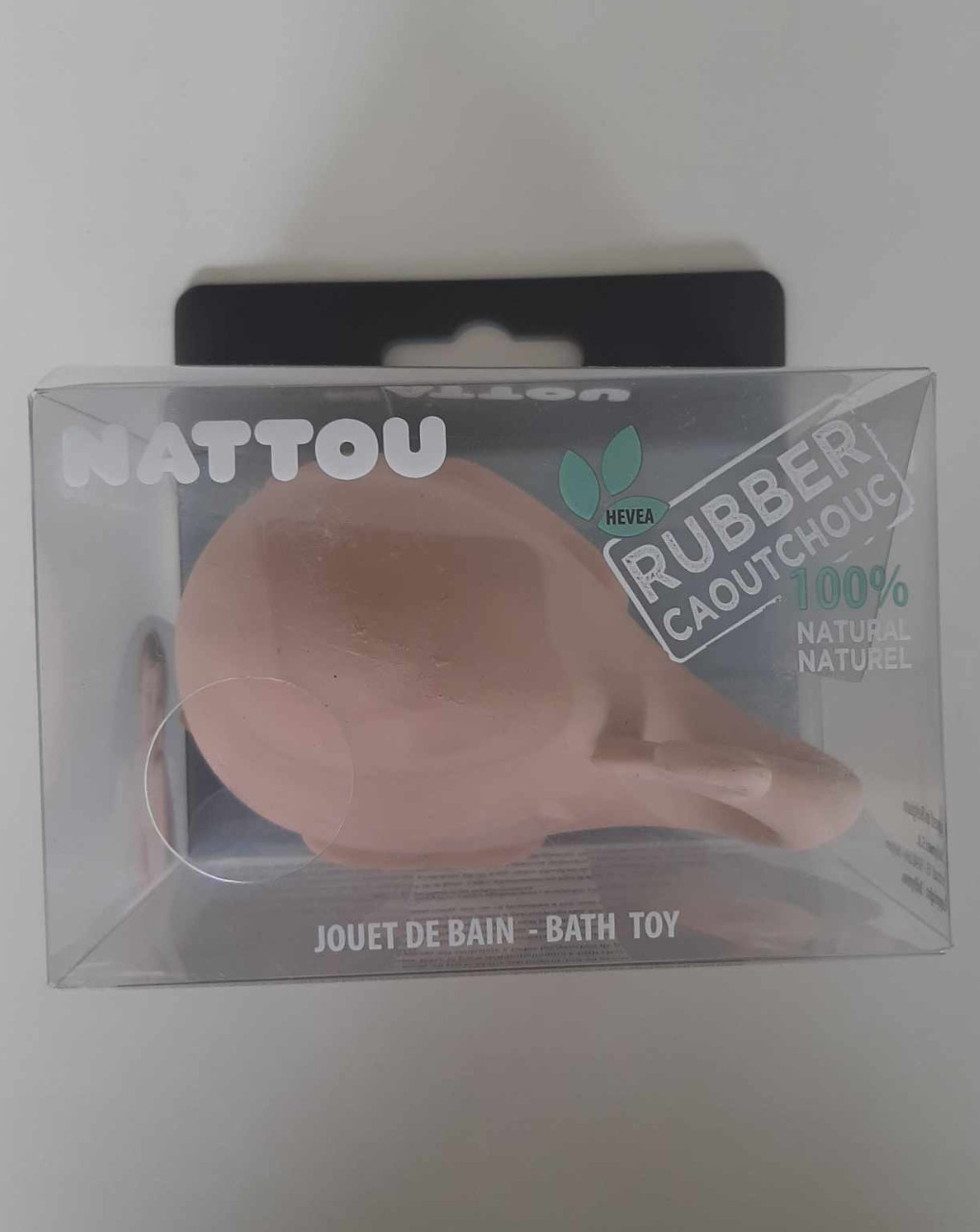 Balena rosa (caucciù) - nattou - Nattou