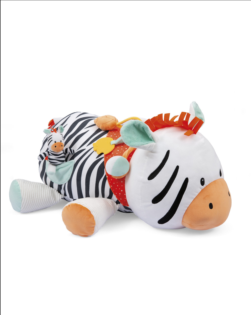 Zaki zebra  attività cavalcabile 62cm  - soft toys