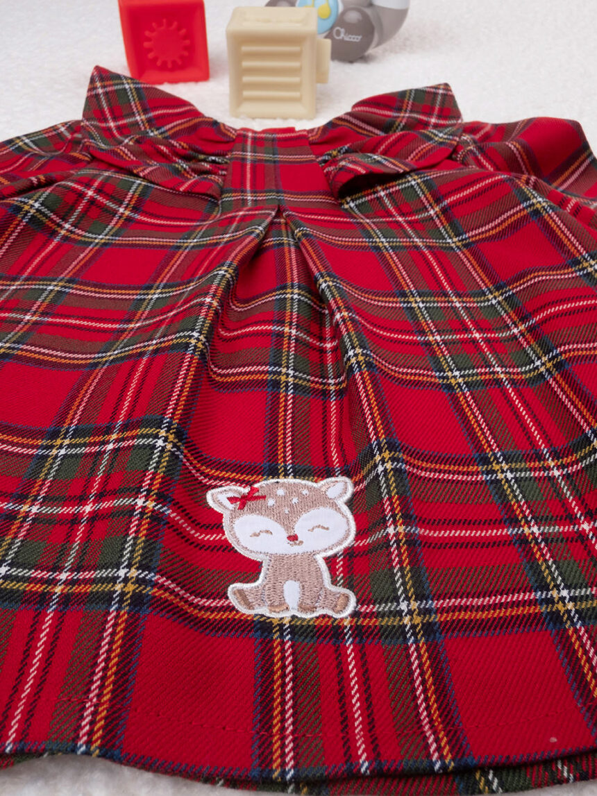 Abito bimba tartan - Prénatal