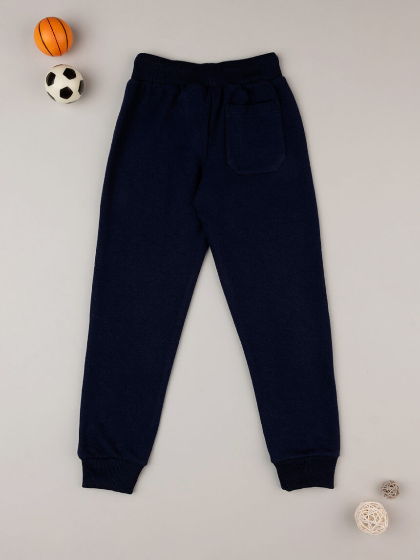 Pantalone blu bambino in felpa - Prénatal