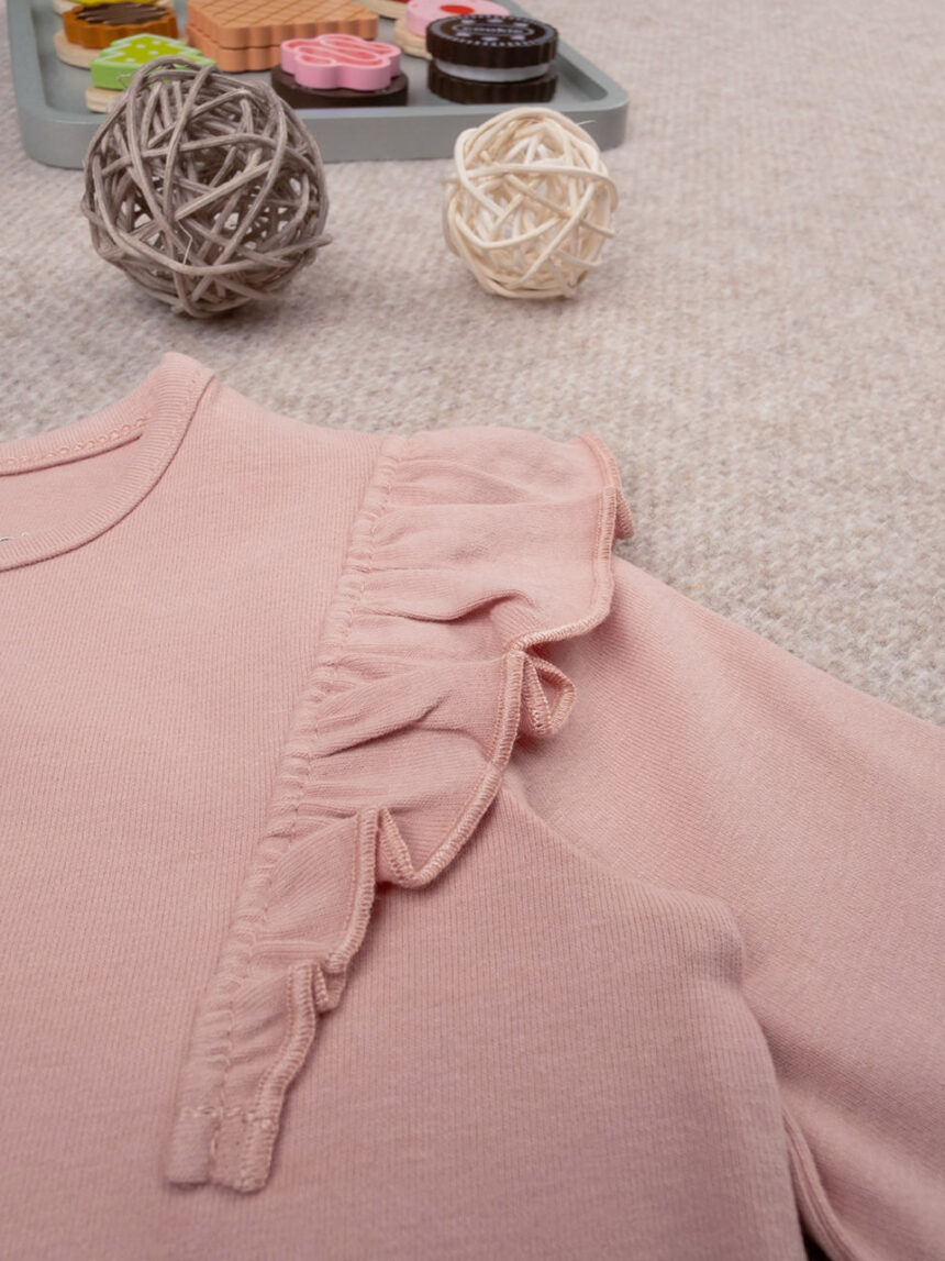 T-shirt bimba rosa "volpe" - Prénatal
