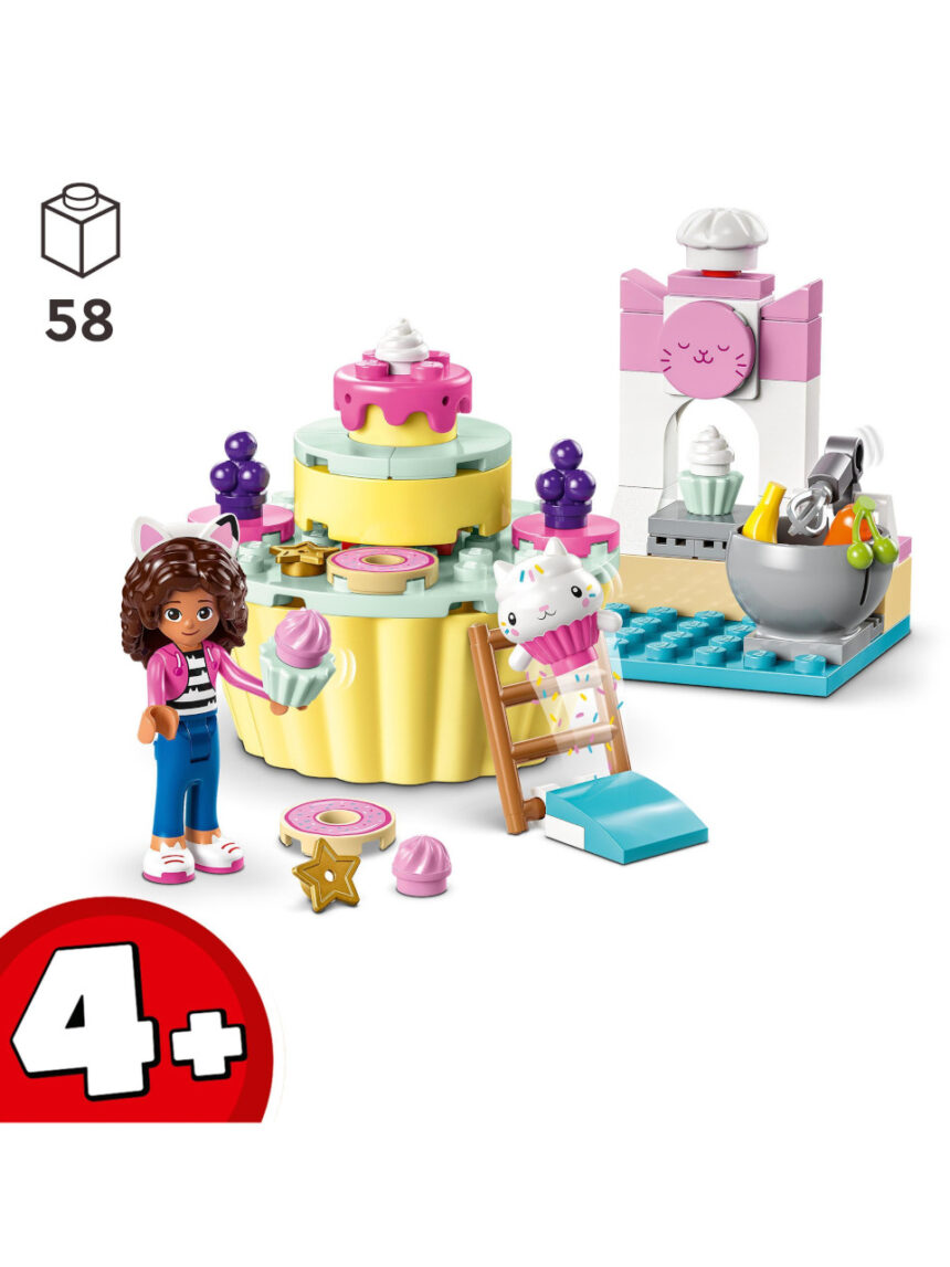 Divertimento in cucina con dolcetto 10785 -  lego gabby dollhouse - LEGO