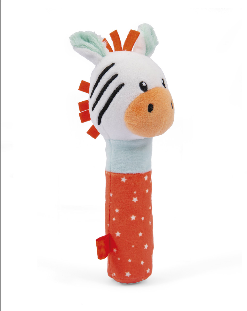 Sonaglino squeaker zebra zaki - soft toys - Baby Smile