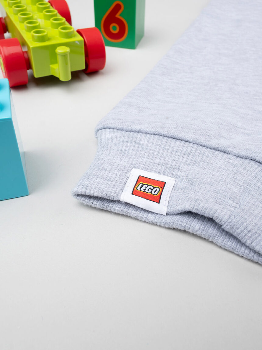 Pantalone grigio bimbo in felpa lego - Prénatal