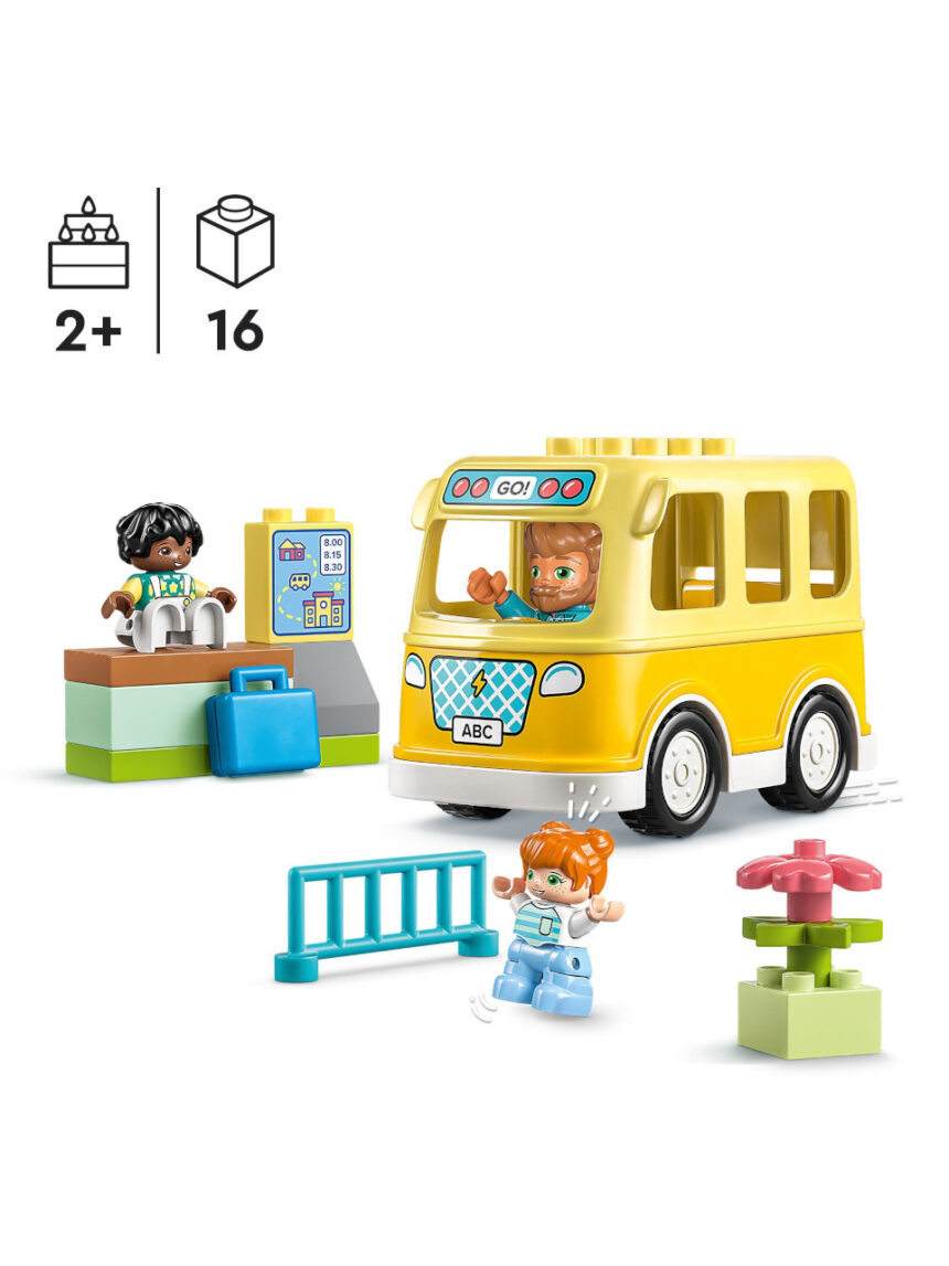 Lo scuolabus 10988 -  lego duplo - LEGO Duplo