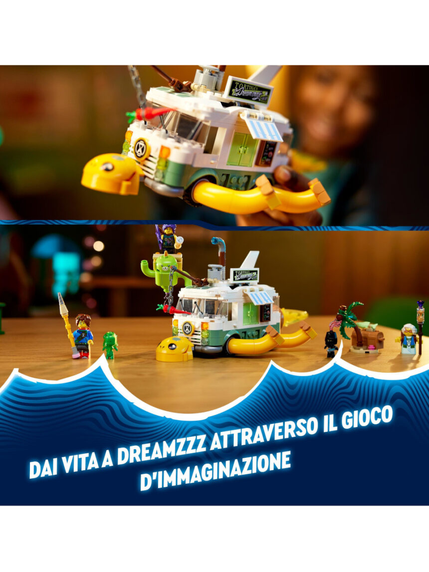 Il furgone tartaruga della signora castillo 71456 -  lego dreamzzz - LEGO