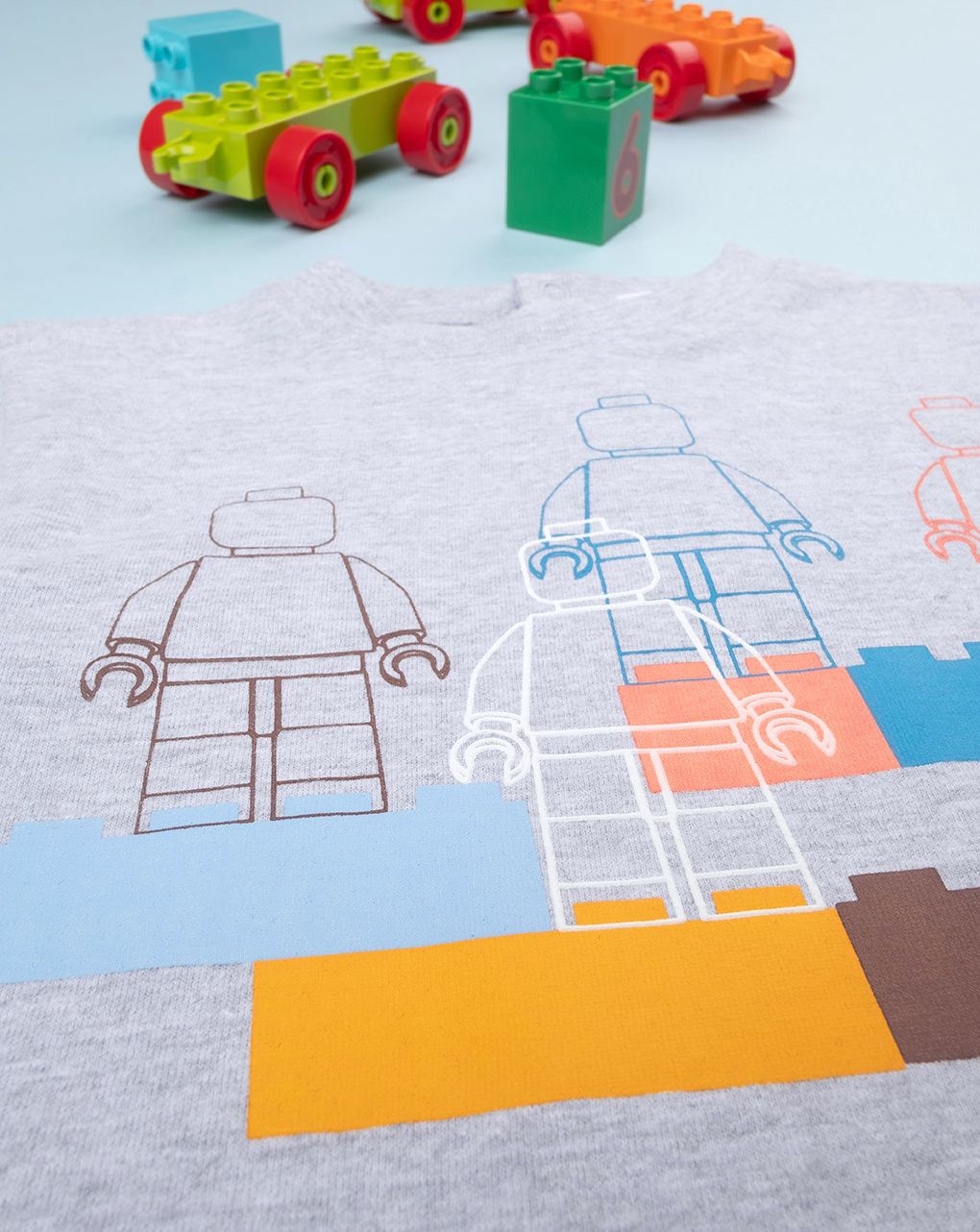 T-shirt maniche lunghe bimbo lego - Prénatal