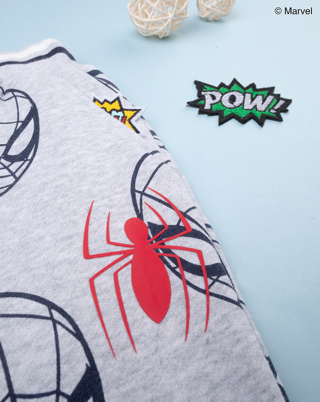 Pantalone felpato bimbo "spiderman" - Prénatal