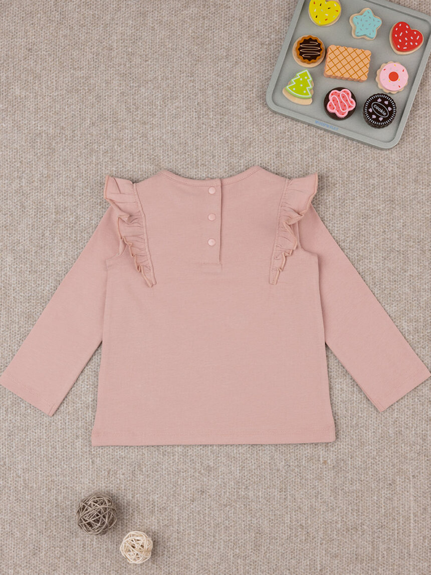 T-shirt bimba rosa "volpe" - Prénatal