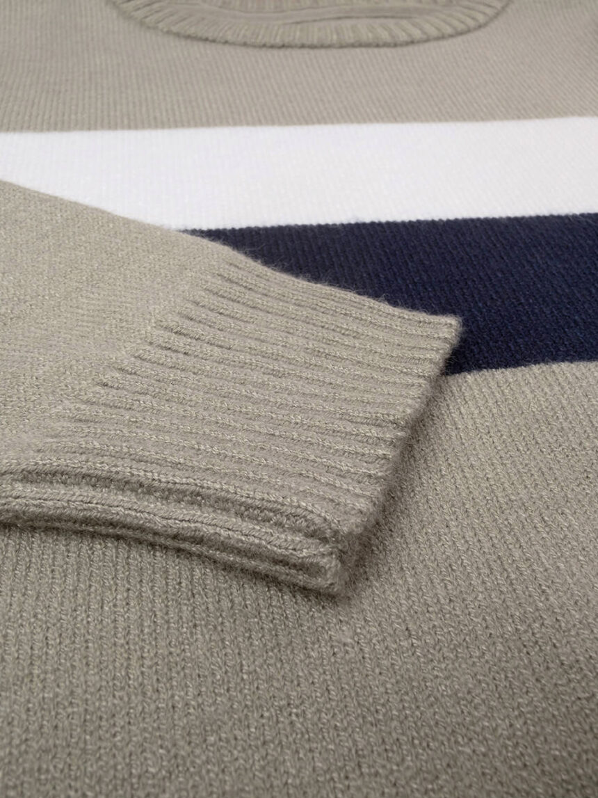 Maglione tricot bambino color block - Prénatal