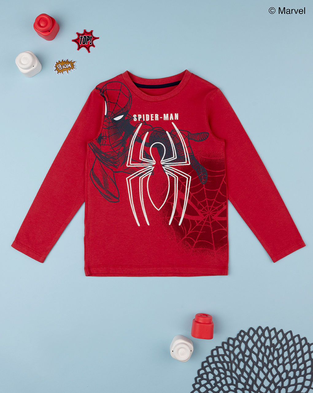 T-shirt bimbo "spiderman"