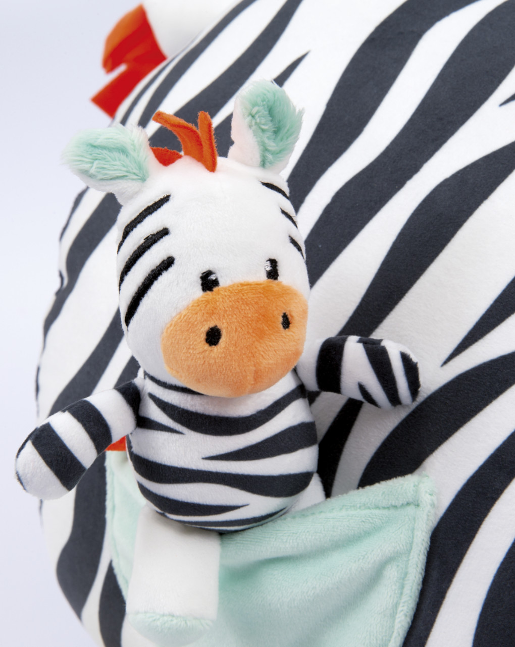 Zaki zebra  attività cavalcabile 62cm  - soft toys - Baby Smile