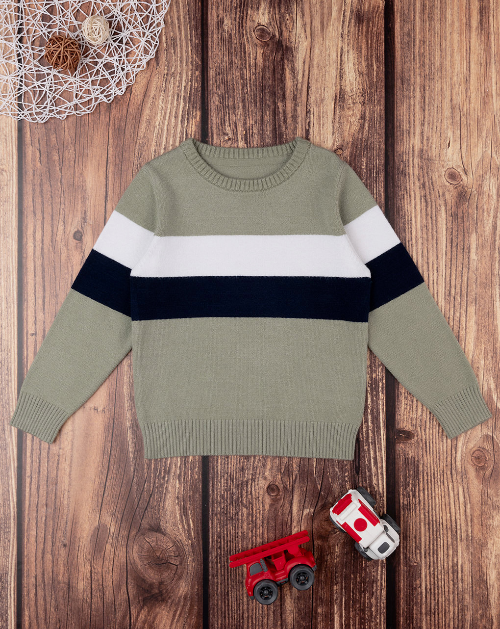 Maglione tricot bambino color block - Prénatal