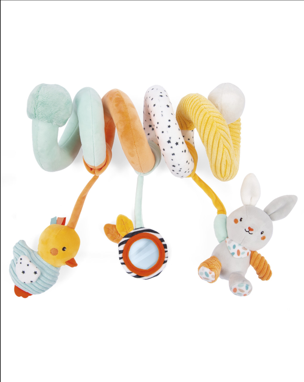 Spirale gioco paperella/coniglio - soft toys