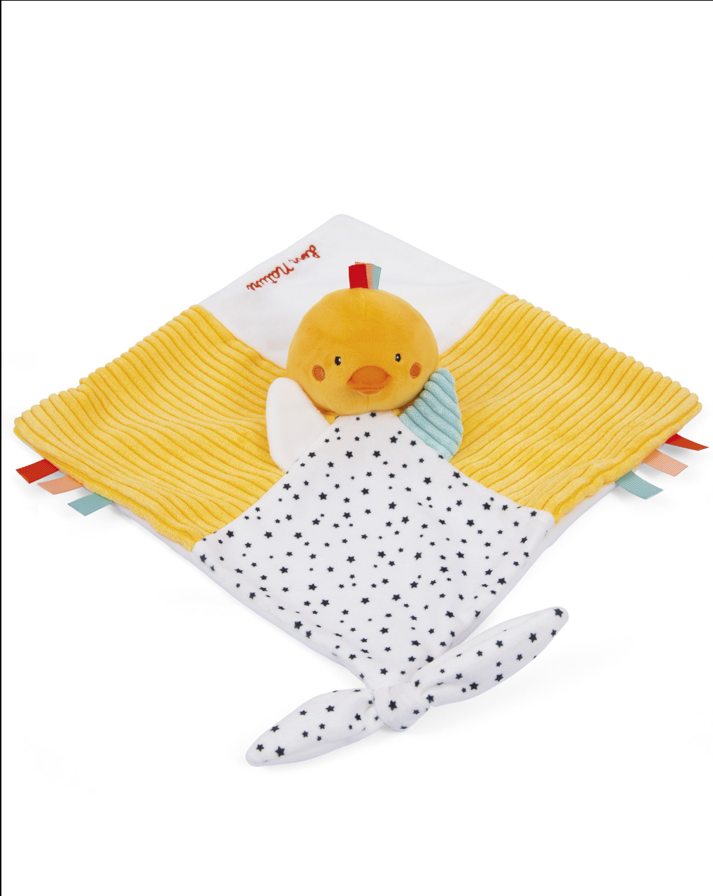 Dou dou quadrato paperella ducky - soft toys - Baby Smile