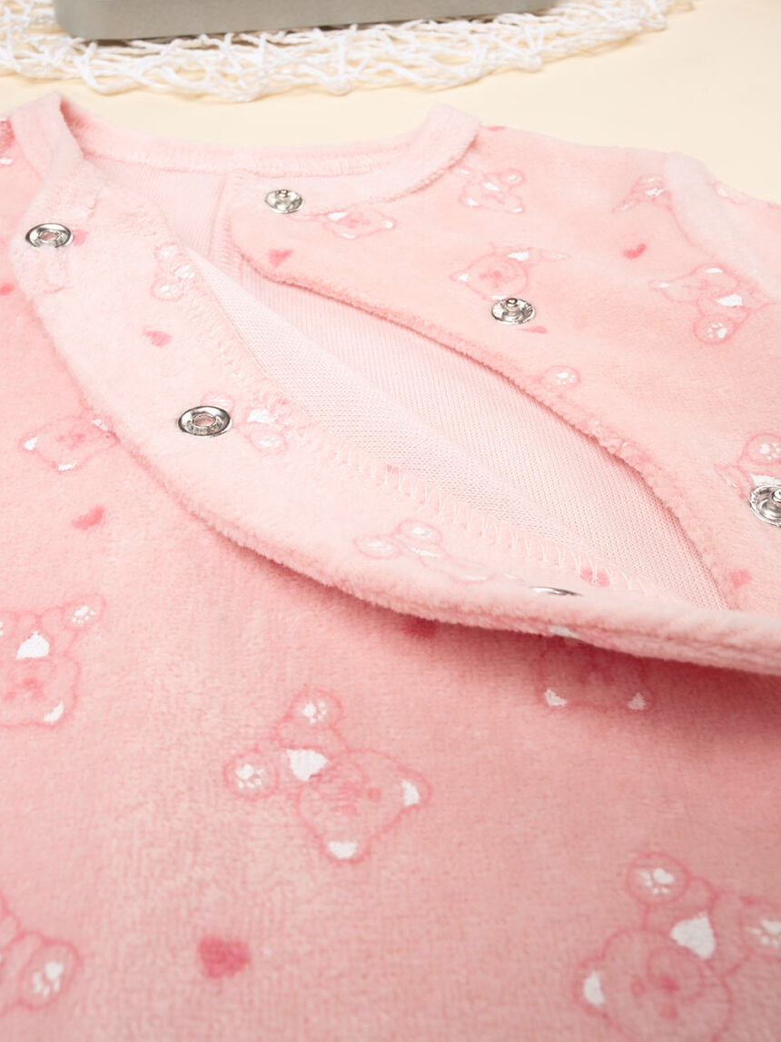 Tutina ciniglia bimba rosa - Prénatal
